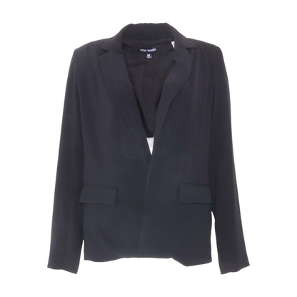 Black Solid Blazer
