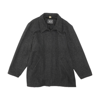 Vintage Wool-Blend Coat
