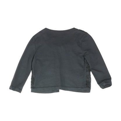 Black Solid Sweater