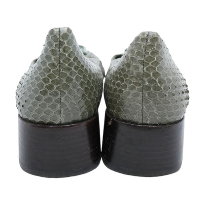 Green Ballet Flats