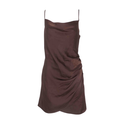 Brown Mini Dress