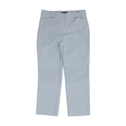 Blue Striped Regular Pants