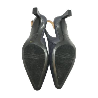 Navy Pump Heels