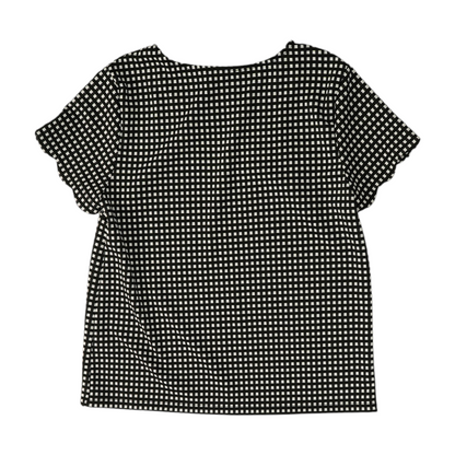 Black Check Blouse