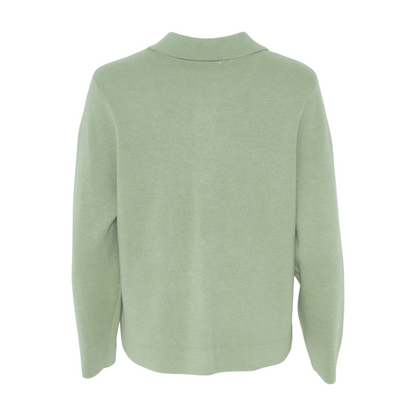 Green Cardigan Sweater