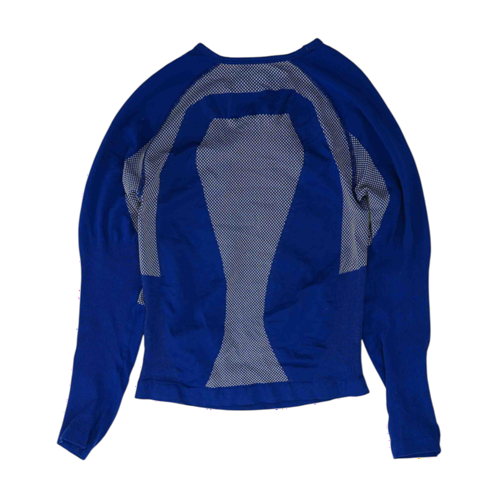 Blue Solid Active T-Shirt