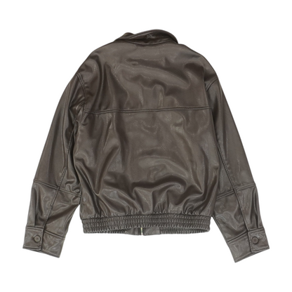 Brown Solid Jacket
