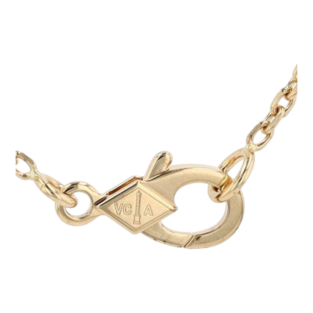 18K Yellow Gold Onyx Pendant Necklace