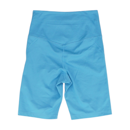 Blue Solid Active Shorts