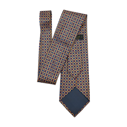Navy Abstract Neck Tie