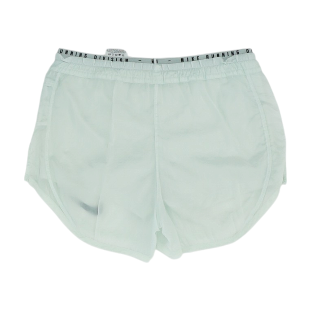 Green Solid Active Shorts