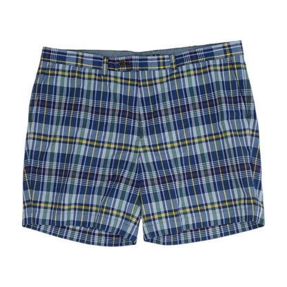 Multi Plaid Chino Shorts