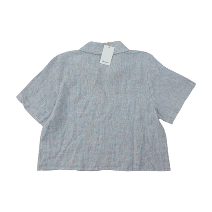 Blue Striped Blouse