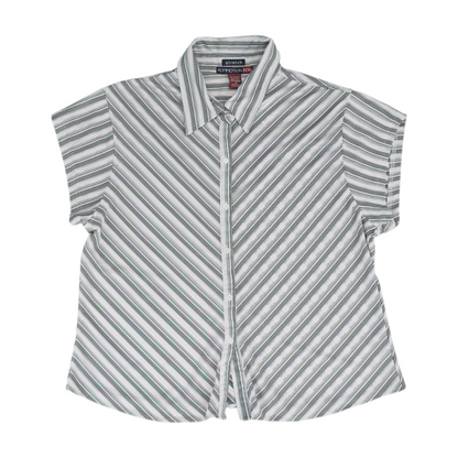 Pink Striped Button Down