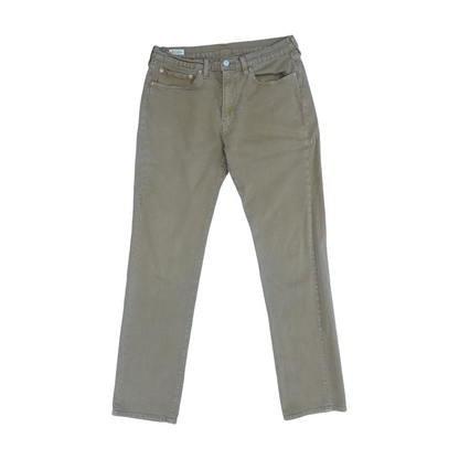 514 Khaki Straight Jeans