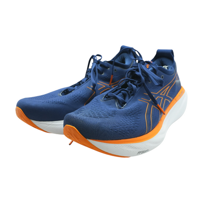 Navy Low-Top Athletic Shoes