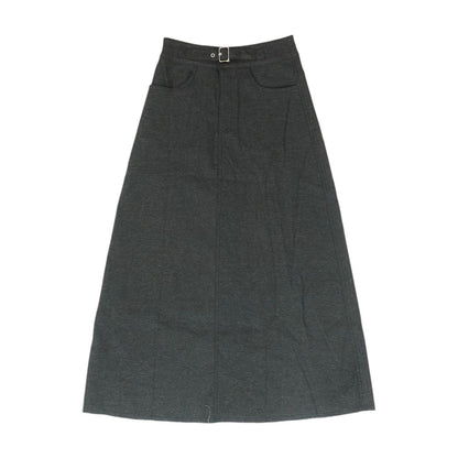 Black Midi Skirt