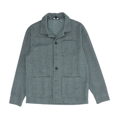 Gray Chevron Coat