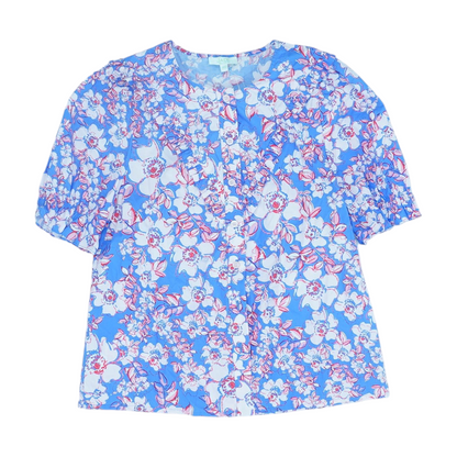 Pink Floral Button Down