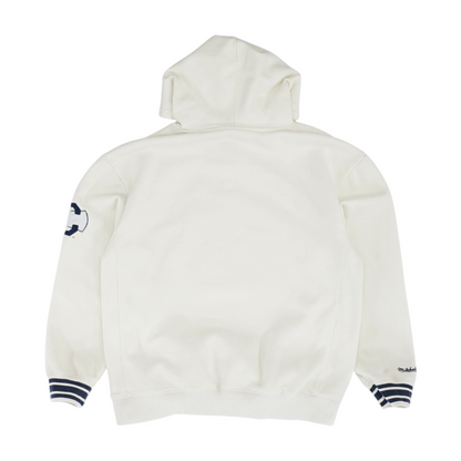Ivory University of Connecticut Solid Hoodie Pullover