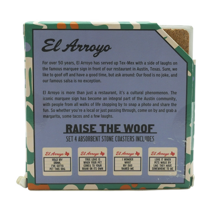Set of 4 Absorbent Stone Coasters