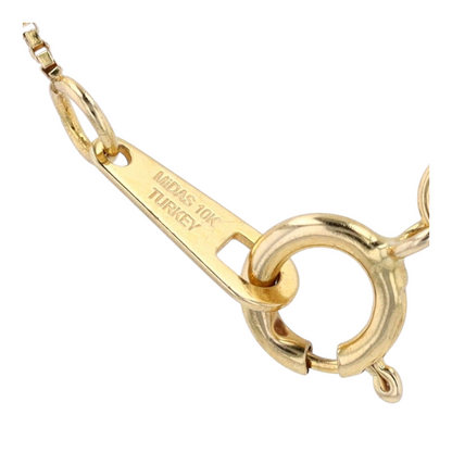 10K Yellow Gold Chain Necklace