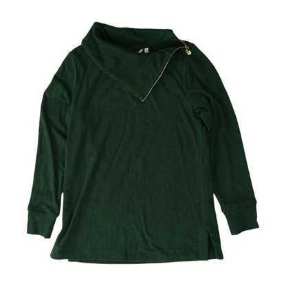 Green Blouse Sweater