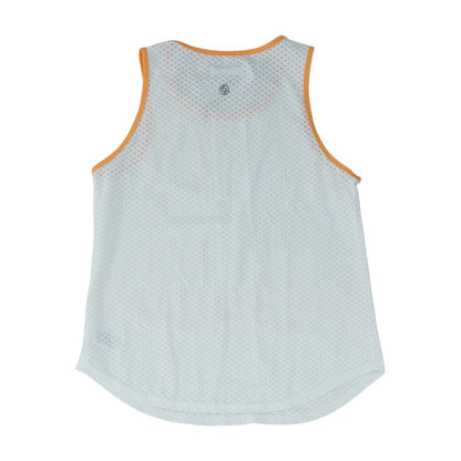 White Eyelet Tank