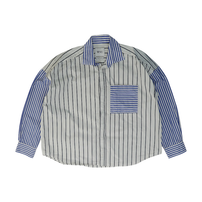 White Striped Button Down