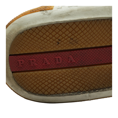 Brown Leather Trainers