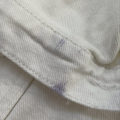 White Denim Coat