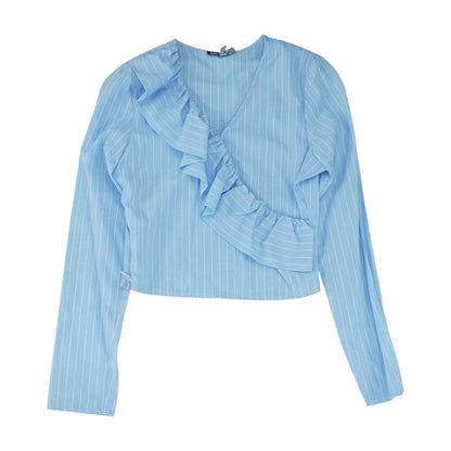 Blue Striped Blouse
