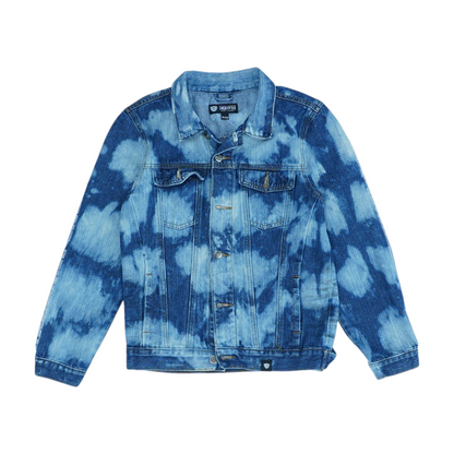 Blue Print Denim Jacket