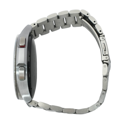 46mm Galaxy Watch4 Classic Silver Smartwatch Silver Band M/L