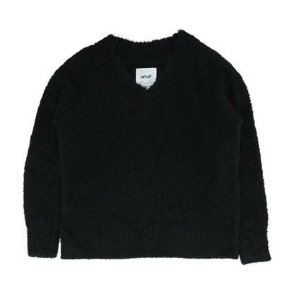 Black V-Neck Sweater