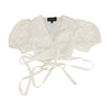 Ivory Cropped Blouse