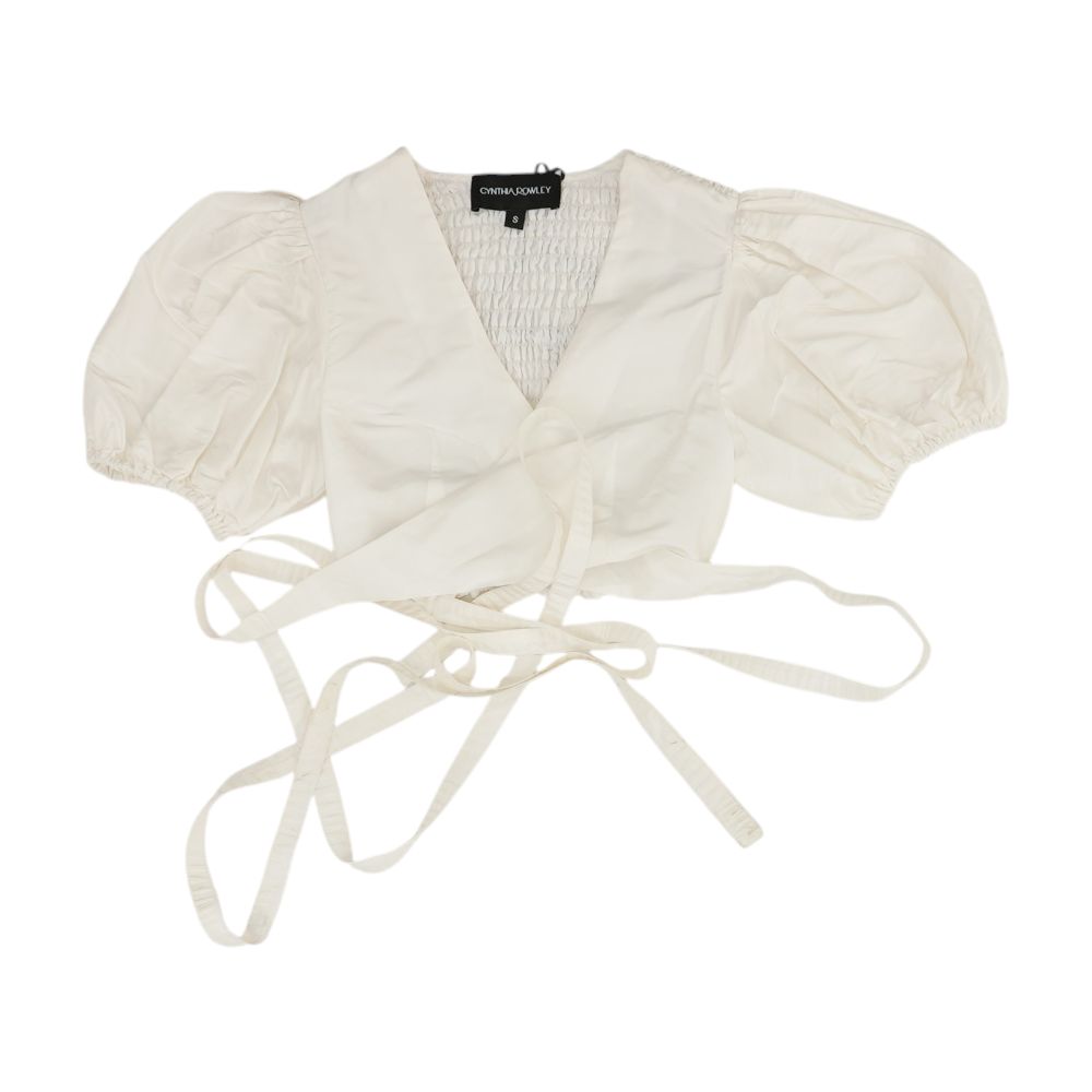 Ivory Cropped Blouse