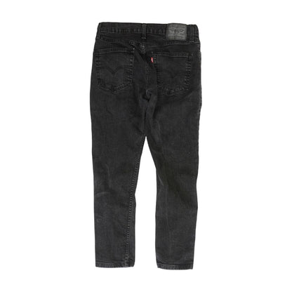 Brown Solid Straight Jeans