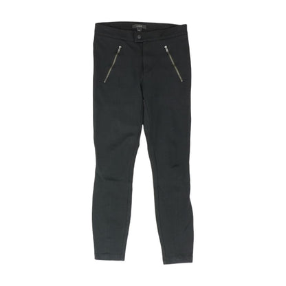 Black Solid Dress Pants