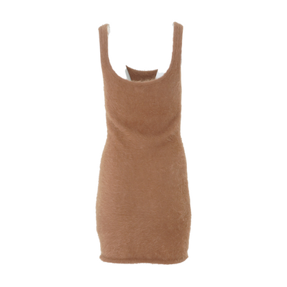Brown Mini Dress
