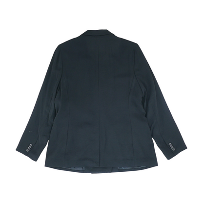 Black Solid Blazer