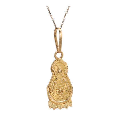 14K Yellow Gold Pendant Necklace