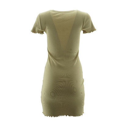 Khaki Mini Dress