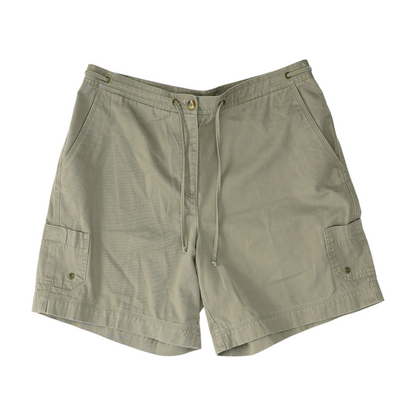 Gray Solid Shorts