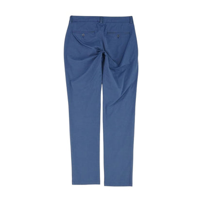 Navy Solid Chino Pants