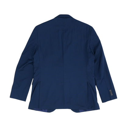 Navy Check Suit Jacket