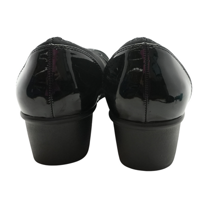 Black Slip-On Flats
