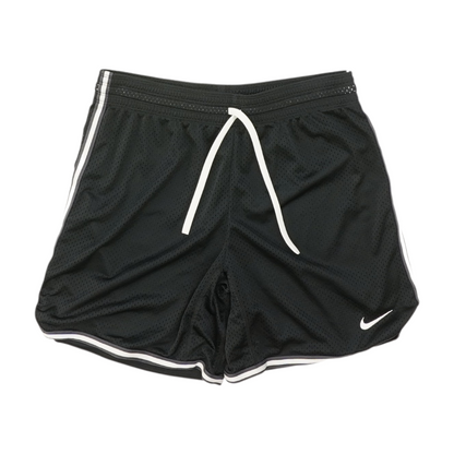 Black Solid Active Shorts