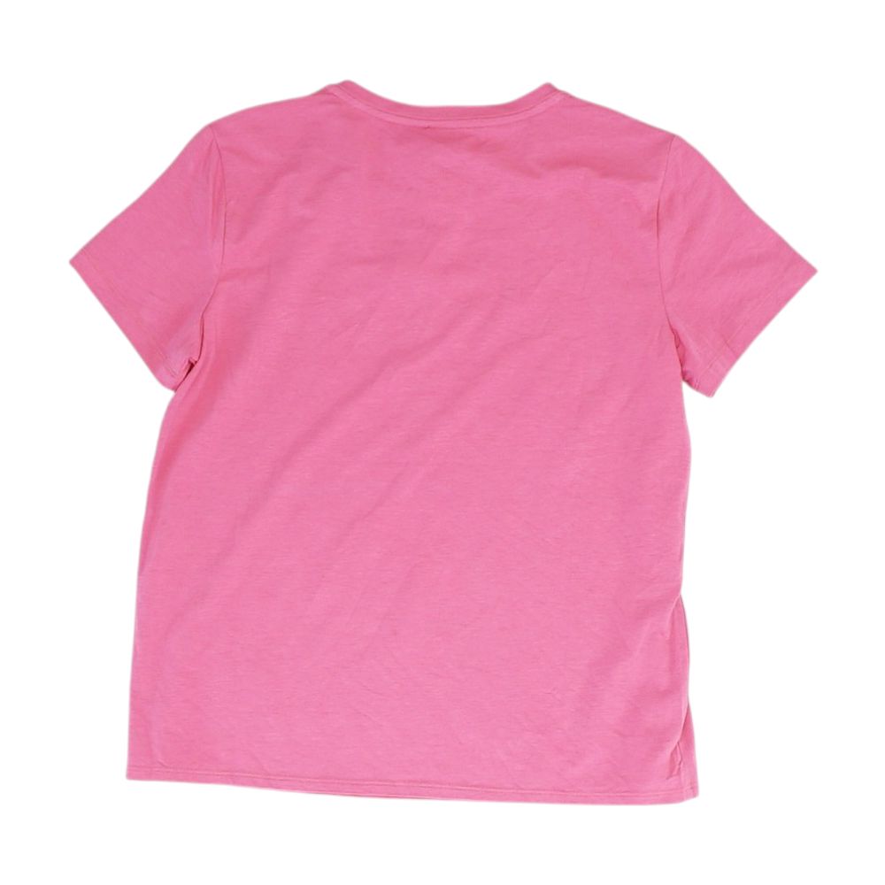 Pink Solid Pajama Top