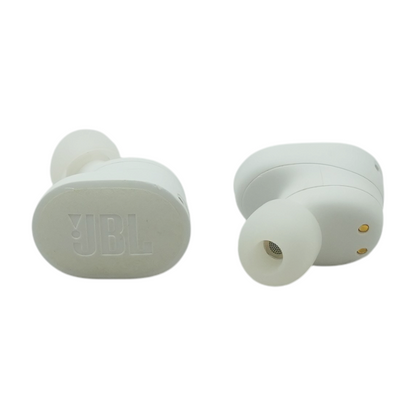 White Tune Buds Wireless Earbuds